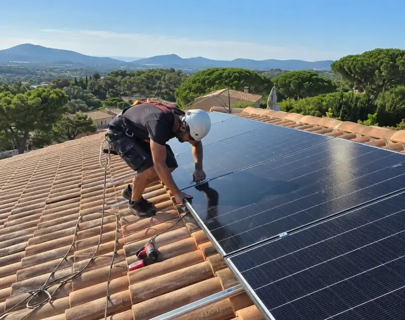 Installateur panneaux solaires Chamagnieu — pose photovoltaïque sur toiture